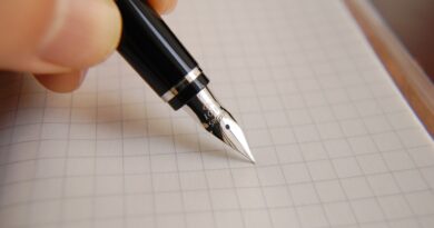 fountain pen in school