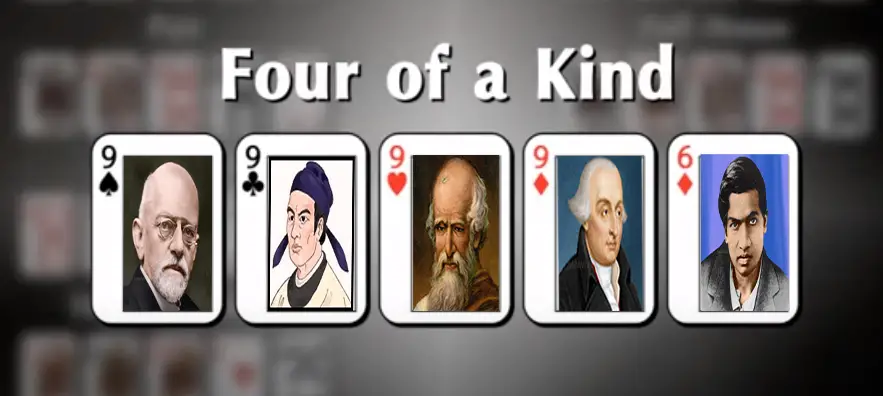Mathematicians Playing Cards 3 th category