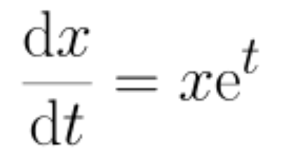 calculus differential equation